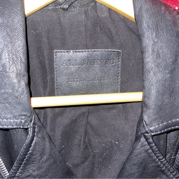 AllSaints leather jacket - Picture 2 of 2
